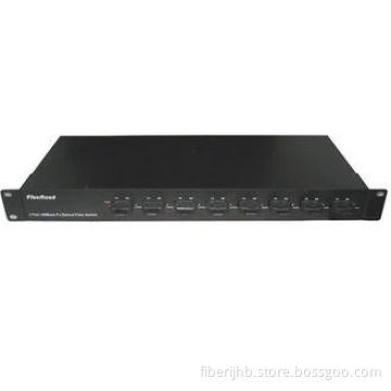 Dynamic LED 100M 8-Port 100Base-Fx Fiber Optic Switches wit